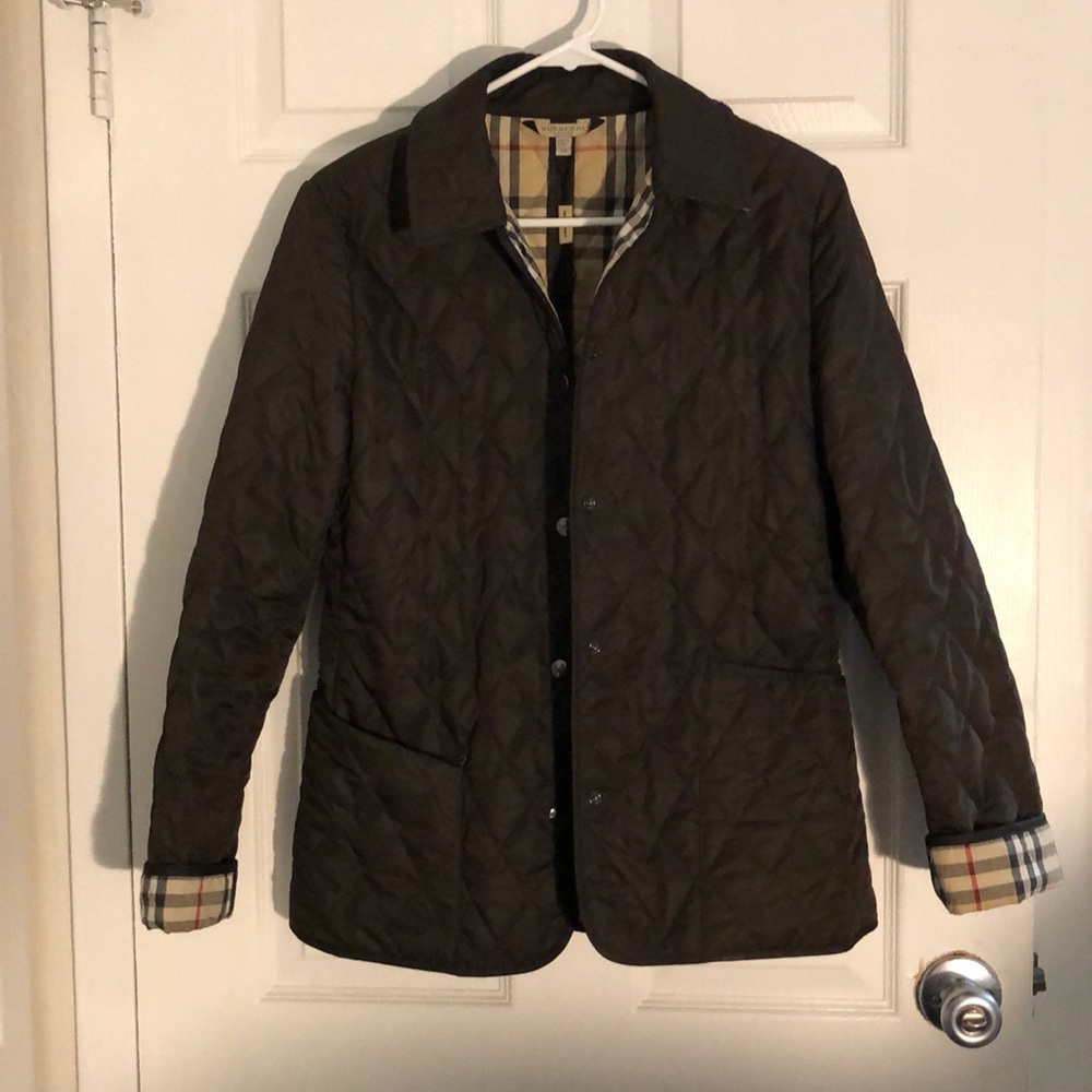 Quilted Burberry Jacket XS
